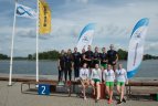 Lietuvos baidarių ir kanojų irklavimoirklavimo čempionato akimirka.