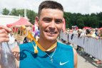 Bėgimo šventės Vilniuje akimirka