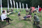 Bėgimo šventės Vilniuje akimirka