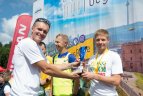 Bėgimo šventės Vilniuje akimirka