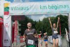 Bėgimo šventės Vilniuje akimirka