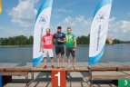 Varžybų Galvės ežere akimirka