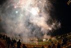 Baltojo tilto iki gilios nakties buvo žaidžiamas paplūdimio tinklinis