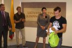 LTOK apdovanoti 3 meninių konkursų laureatai.