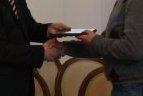 Apdovanoti geriausi 2010 m. mokiniai sportininkai ir komandos.