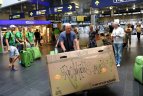 Palydos Vilniaus oro uoste.