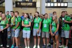 Palydos Vilniaus oro uoste.