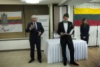 Geriausių 2014 m. Lietuvos neįgaliųjų sportininkų pagerbimo ceremonija