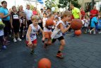 Vilniaus maratone rungtyniavo jaunieji Vilniaus krepšininkai.