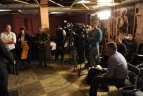 Lietuvos futbolo rinktinės atrankos į EURO 2016 spaudos konferencija.