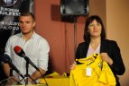 Lietuvos futbolo rinktinės atrankos į EURO 2016 spaudos konferencija.