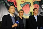 Lietuvos futbolo rinktinės atrankos į EURO 2016 spaudos konferencija.