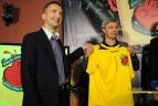 Lietuvos futbolo rinktinės atrankos į EURO 2016 spaudos konferencija.
