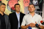 Lietuvos futbolo rinktinės atrankos į EURO 2016 spaudos konferencija.