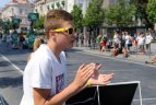 Sprite talentų kovos Vilniaus Gedimono prospekte