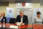 2014 05 16. Lietuvos irklavimo federacijos spaudos konferencija.
