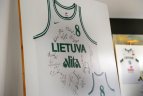 Lietuvos krepšinio rinktinių naujos aprangos pristatymas.