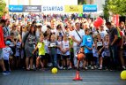 Vilniaus maratone rungtyniavo jaunieji Vilniaus krepšininkai.