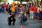 Vilniaus maratone rungtyniavo jaunieji Vilniaus krepšininkai.