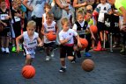 Vilniaus maratone rungtyniavo jaunieji Vilniaus krepšininkai.