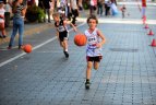 Vilniaus maratone rungtyniavo jaunieji Vilniaus krepšininkai.