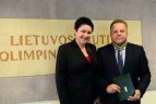 LTOK pagerbti Lietuvos sportui nusipelę žmonės.