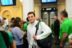 Sutikti jaunieji Lietuvos olimpiečiai.