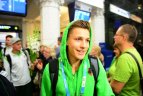 Sutikti jaunieji Lietuvos olimpiečiai.