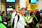 Sutikti jaunieji Lietuvos olimpiečiai.