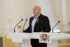 Apdovanojimų ceremonija prezidentūroje.
