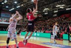 „Lietuvos rytas“ 84:75 (23:12, 30:18, 18:20, 13:25) nugalėjo „Neptūną“.