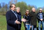 Ąžuoliukas Olimpiečių alejoje.