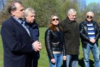 Ąžuoliukas Olimpiečių alejoje.