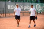S.Malakauskas, K.Žemaitėlis - M.Bugailiškis,  A.Tverijonas  -4:6, 7:6, 10:6