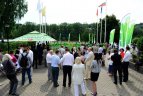 Lietuvos rinktinės palydos į II jaunimo vasaros olimpines žaidynes Nandzinge.