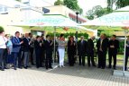 Lietuvos rinktinės palydos į II jaunimo vasaros olimpines žaidynes Nandzinge.