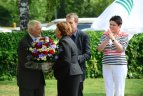 Lietuvos rinktinės palydos į II jaunimo vasaros olimpines žaidynes Nandzinge.
