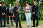 Lietuvos rinktinės palydos į II jaunimo vasaros olimpines žaidynes Nandzinge.