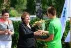 Lietuvos rinktinės palydos į II jaunimo vasaros olimpines žaidynes Nandzinge.