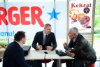 J. Kazlauskas ir M. Špokas susitiko su žiniasklaida