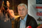 J. Kazlauskas ir M. Špokas susitiko su žiniasklaida