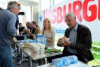 J. Kazlauskas ir M. Špokas susitiko su žiniasklaida