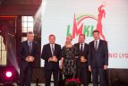 Lietuvos moterų krepšinio lygos  čempionato pabaigtuvės.