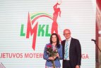 Lietuvos moterų krepšinio lygos  čempionato pabaigtuvės.