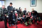 "SMScredit.lt A lygos"  spaudos konferencija.