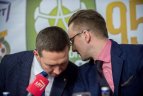 "SMScredit.lt A lygos"  spaudos konferencija.