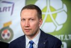 "SMScredit.lt A lygos"  spaudos konferencija. Justinas Garliauskas.