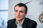 "SMScredit.lt A lygos"  spaudos konferencija.