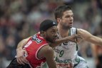 „Lietuvos rytas“ - „Žalgiris“ - 78:72 (21:14, 21:17, 18:18, 18:23).