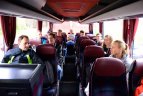 Du autobusai su lengvaatlečiais anksti ryte išvyko į Europos čempionatą